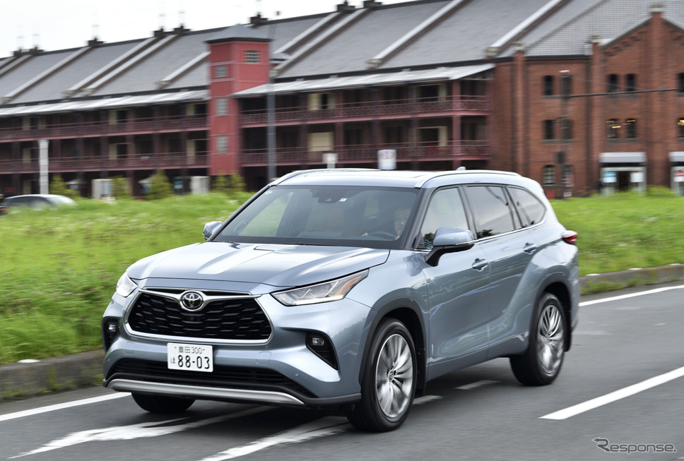 トヨタ ハイランダー《写真撮影 雪岡直樹》