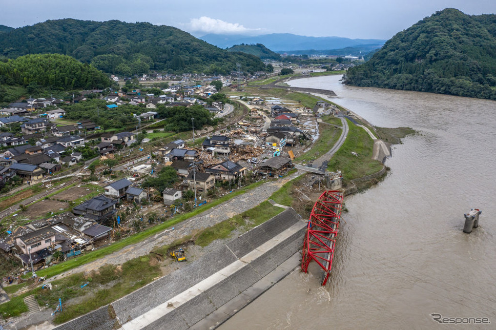 相良橋(7月8日)《Photo by Carl Court/Getty Images News/ゲッティイメージズ》