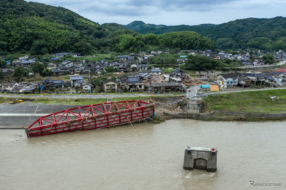 相良橋(7月8日)《Photo by Carl Court/Getty Images News/ゲッティイメージズ》