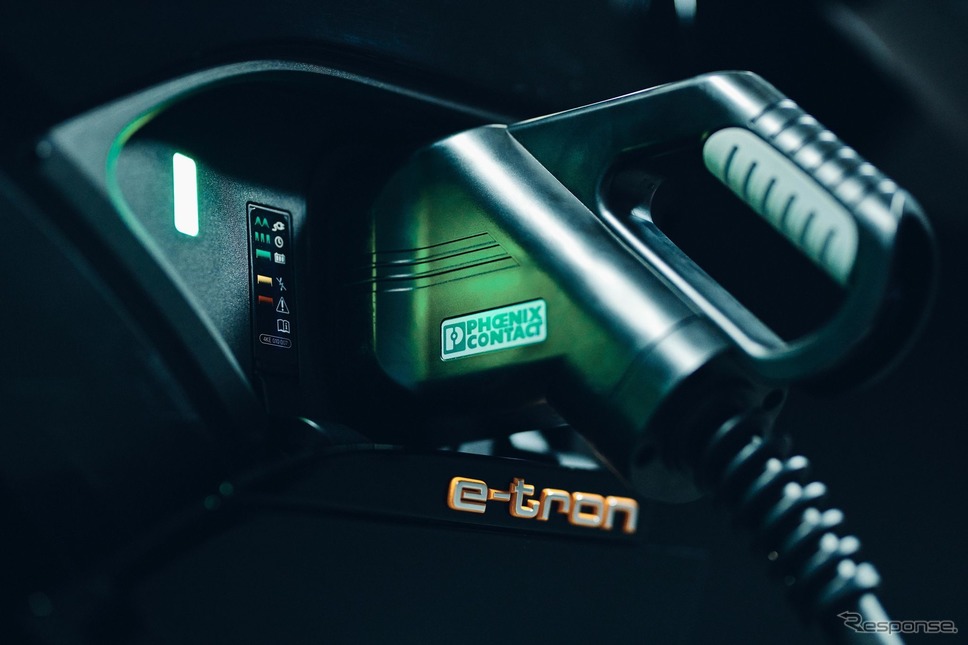 アウディのEVによる双方向充電技術の研究開発《photo by Audi》