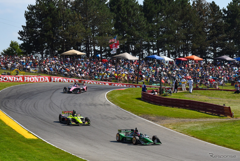 2019年のミッドオハイオ戦。《写真提供 INDYCAR》