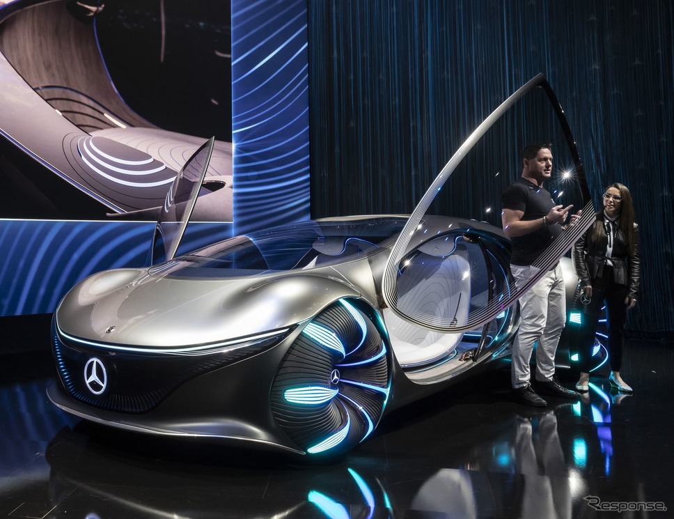 メルセデスベンツ・ヴィジョン AVTR(CES 2020)《photo by Mercedes-Benz》