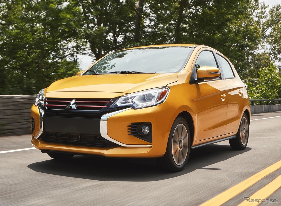 三菱 ミラージュ 改良新型(米国仕様)《photo by Mitsubishi Motors》