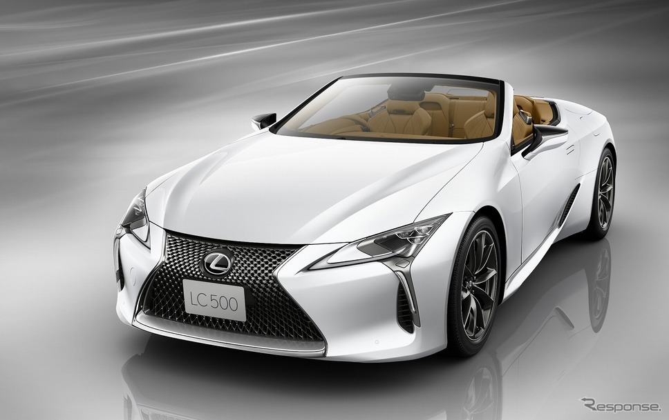 レクサス LC500コンバーチブル《写真提供 ヤマハ発動機》