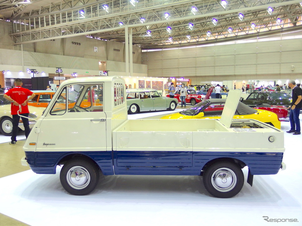 マツダ・ボンゴトラック、1976年(オートモビルカウンシル2020)《写真撮影 高木啓》