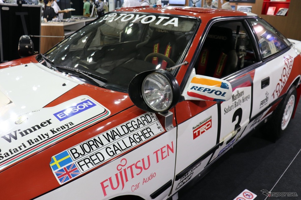 セリカ50周年と復刻パーツ(トヨタ、オートモビルカウンシル2020)《写真撮影 中尾真二》