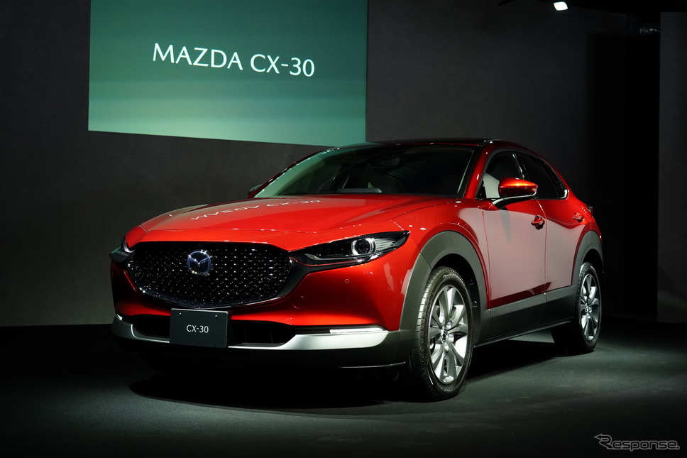 マツダCX-30《写真撮影 愛甲武司》
