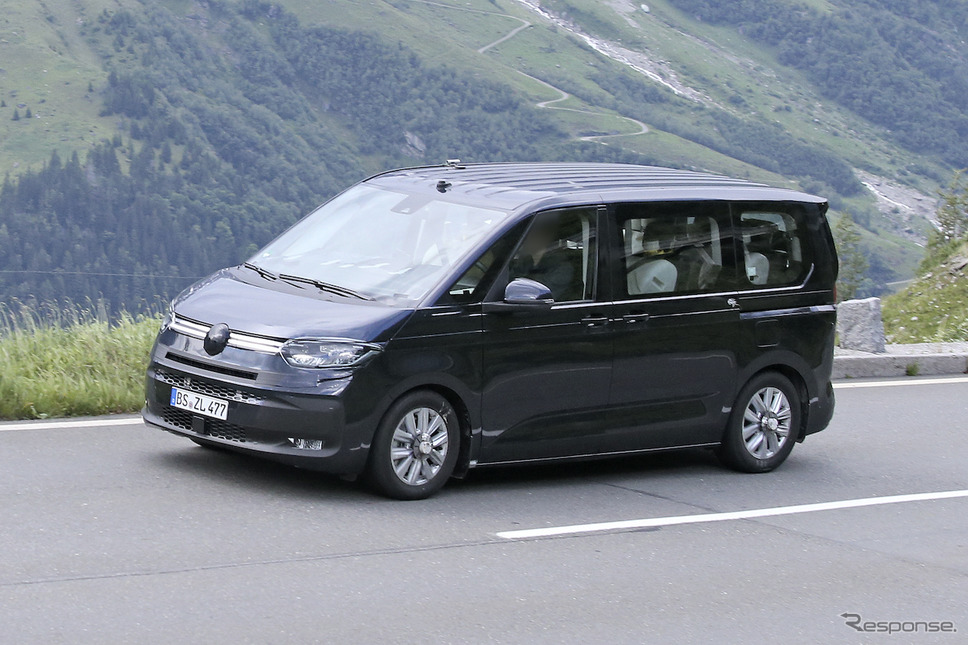 VW T7 市販型プロトタイプ(スクープ写真)《APOLLO NEWS SERVICE》