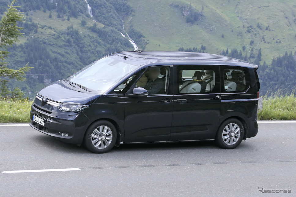 VW T7 市販型プロトタイプ(スクープ写真)《APOLLO NEWS SERVICE》