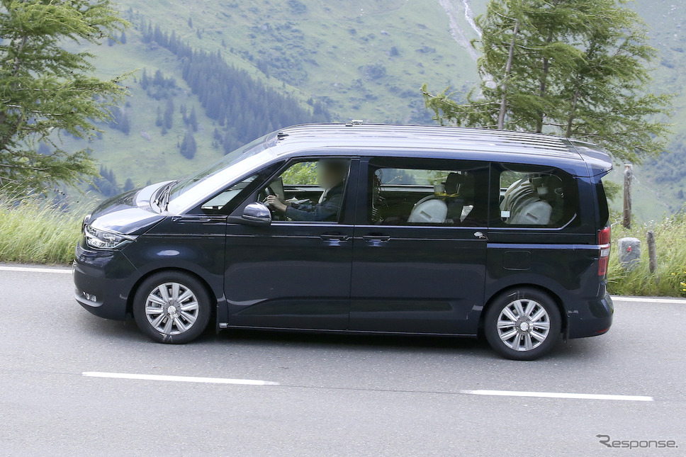 VW T7 市販型プロトタイプ(スクープ写真)《APOLLO NEWS SERVICE》