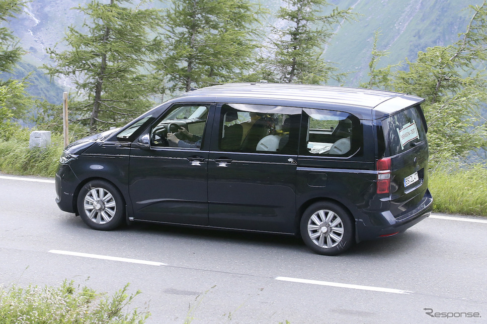 VW T7 市販型プロトタイプ(スクープ写真)《APOLLO NEWS SERVICE》