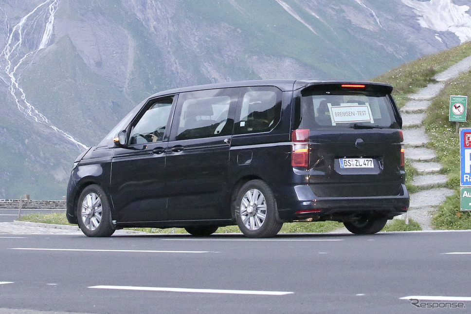 VW T7 市販型プロトタイプ(スクープ写真)《APOLLO NEWS SERVICE》