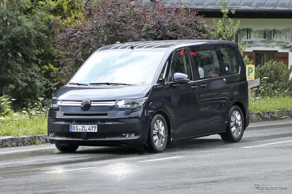 VW T7 市販型プロトタイプ(スクープ写真)《APOLLO NEWS SERVICE》