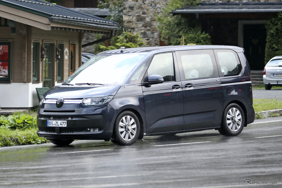 VW T7 市販型プロトタイプ(スクープ写真)《APOLLO NEWS SERVICE》