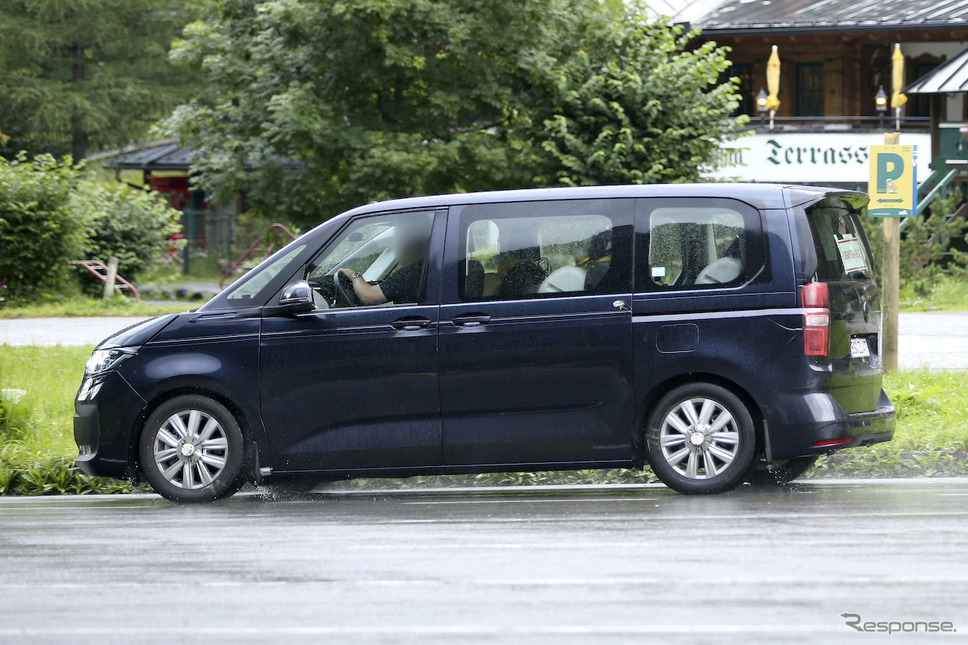 VW T7 市販型プロトタイプ(スクープ写真)《APOLLO NEWS SERVICE》