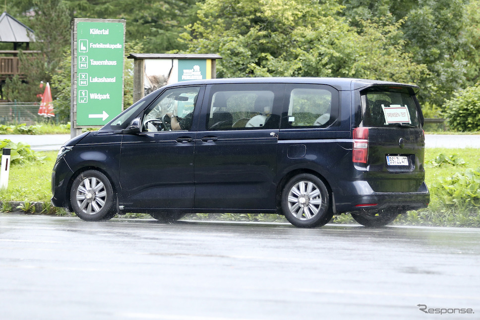 VW T7 市販型プロトタイプ(スクープ写真)《APOLLO NEWS SERVICE》