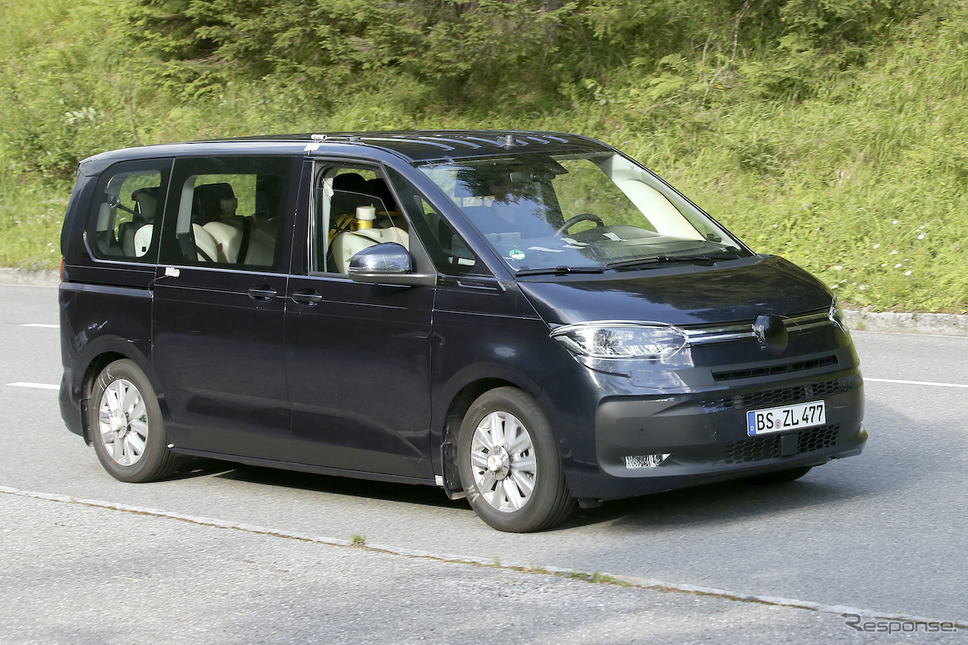 VW T7 市販型プロトタイプ(スクープ写真)《APOLLO NEWS SERVICE》