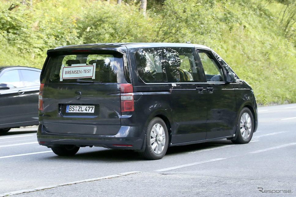 VW T7 市販型プロトタイプ(スクープ写真)《APOLLO NEWS SERVICE》