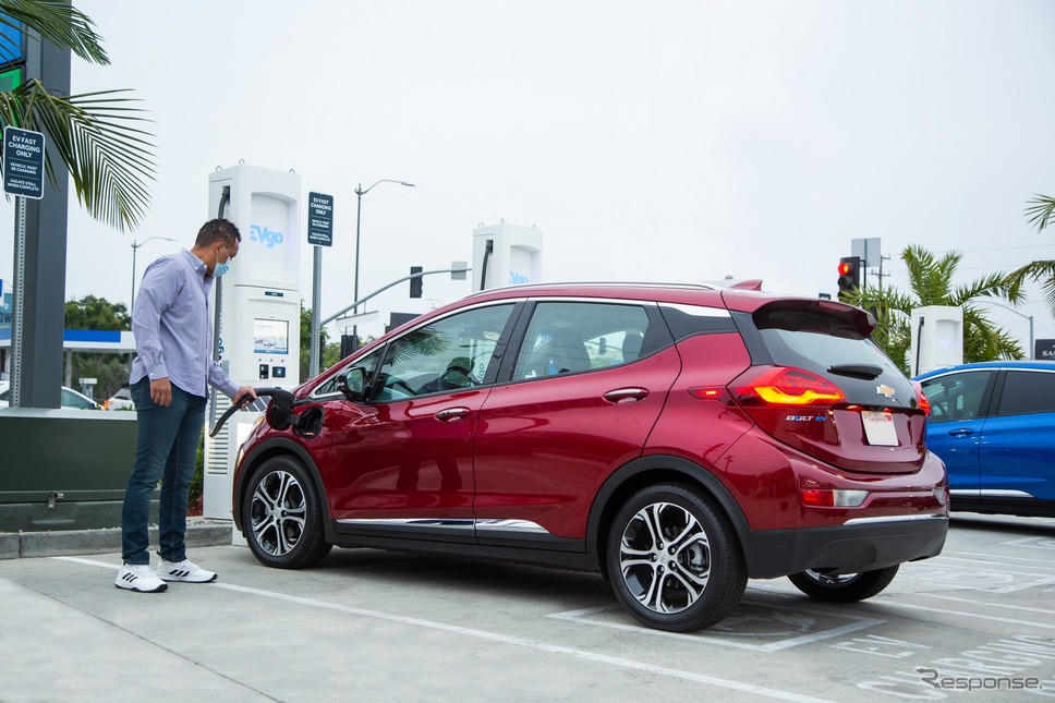 GMと協力関係にあるEVgoの急速充電ステーション《photo by GM》