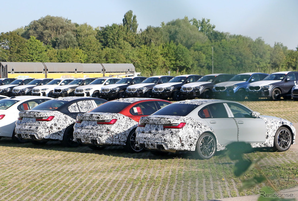 BMW M3セダン 次期型プロトタイプ（スクープ写真）《APOLLO NEWS SERVICE》