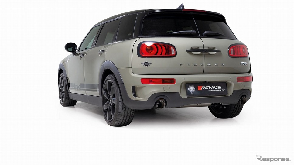 REMUS(レムス) MINI(F54)クーパーS LCI(2019〜)モデル用スポーツマフラー《写真提供 阿部商会》