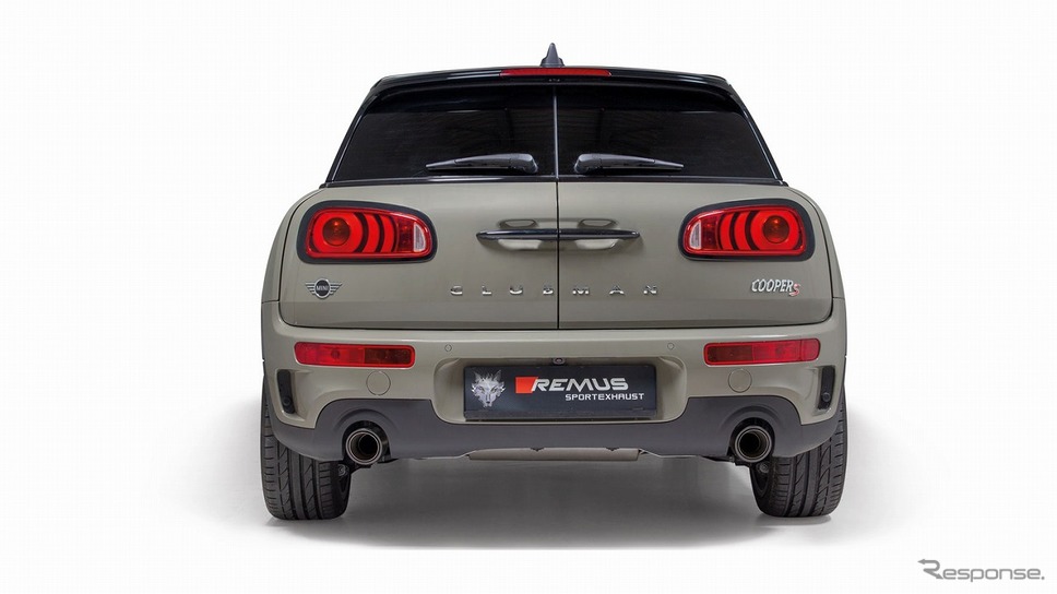 REMUS(レムス) MINI(F54)クーパーS LCI(2019〜)モデル用スポーツマフラー《写真提供 阿部商会》