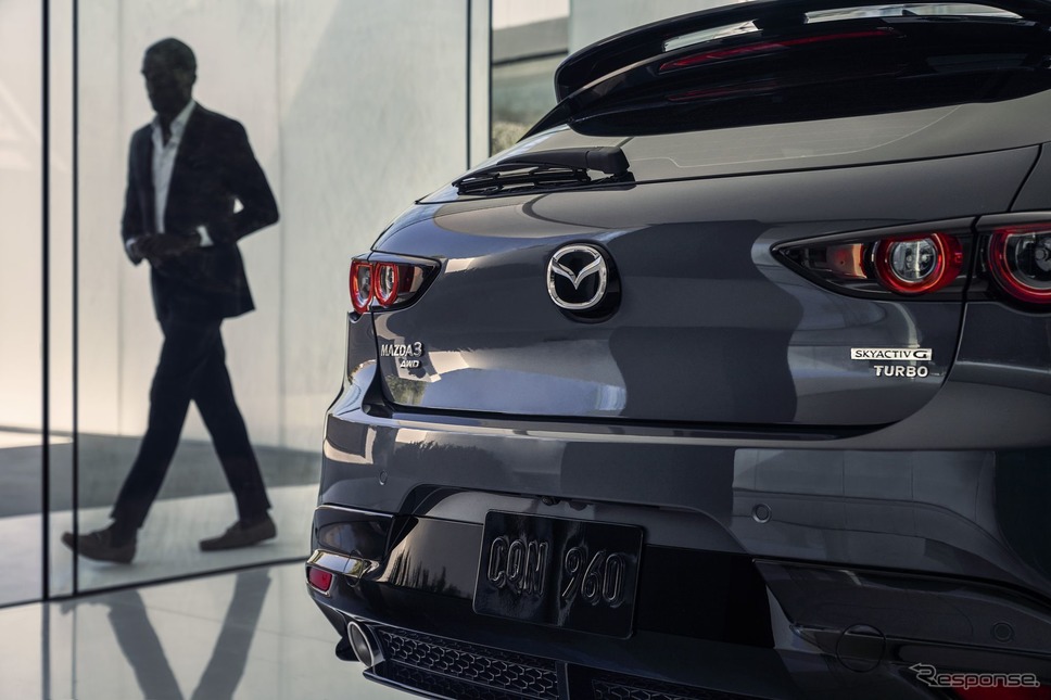 マツダ3 の2.5ターボ(北米仕様)《photo by Mazda》