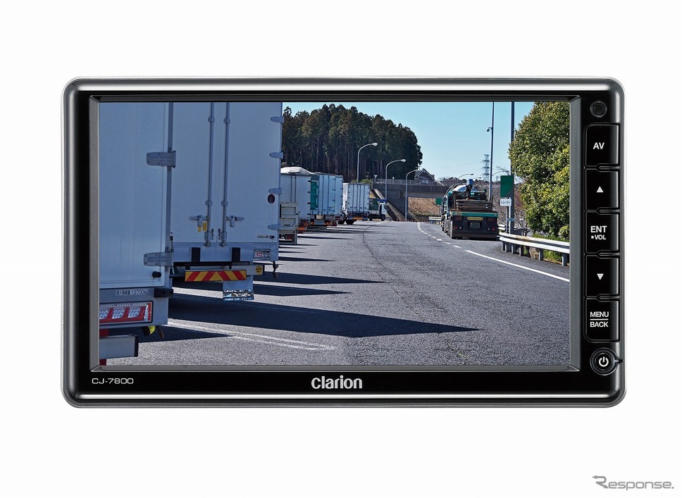 フォルシア クラリオン 7型ワイドHD対応モニター CJ-7800A《写真提供 フォルシア クラリオン》