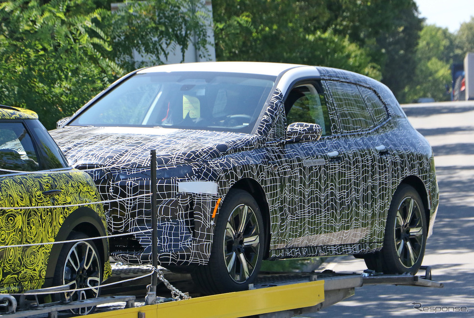 BMW iX5(仮)プロトタイプのスクープ写真《APOLLO NEWS SERVICE》