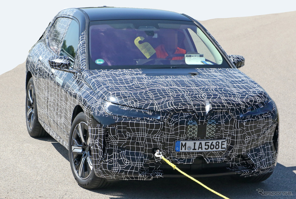 BMW iX5(仮)プロトタイプのスクープ写真《APOLLO NEWS SERVICE》