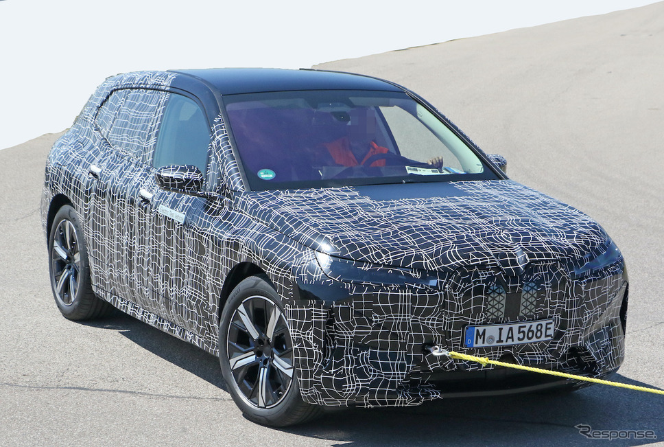 BMW iX5(仮)プロトタイプのスクープ写真《APOLLO NEWS SERVICE》