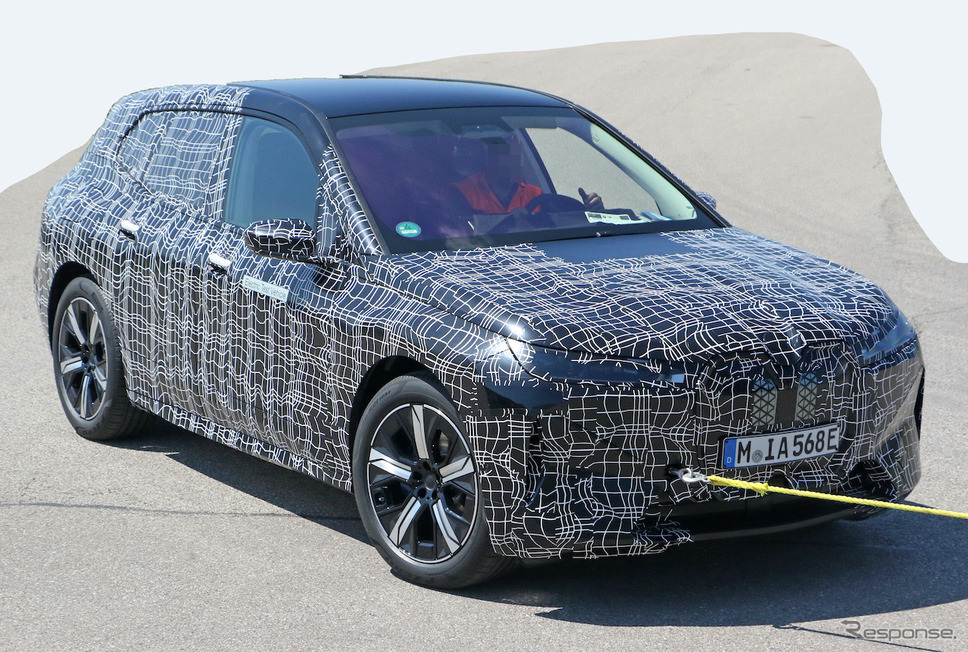 BMW iX5(仮)プロトタイプのスクープ写真《APOLLO NEWS SERVICE》