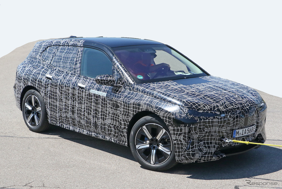 BMW iX5(仮)プロトタイプのスクープ写真《APOLLO NEWS SERVICE》
