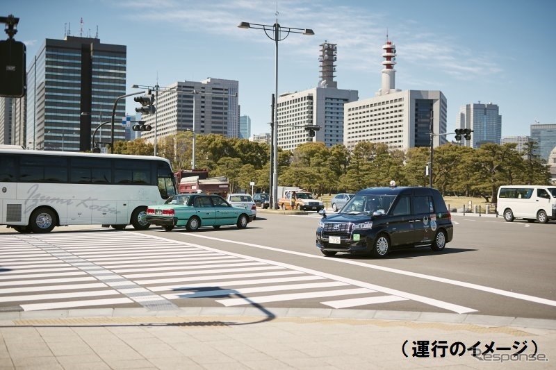 運行のイメージ《写真提供 日本交通》