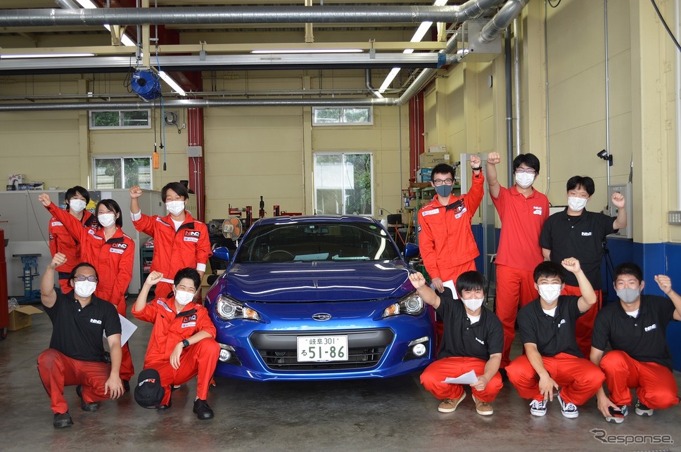 NACラリーチャレンジ《写真提供 中日本自動車短期大学》