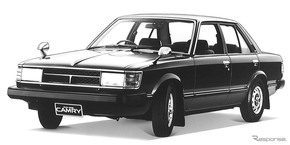 初代トヨタ・セリカカムリ（1980年）《写真提供 トヨタ自動車》
