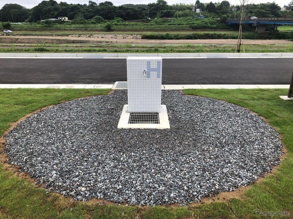 発電の過程で発生する熱を活用した温水供給設備《写真提供 東芝エネルギーシステムズ》