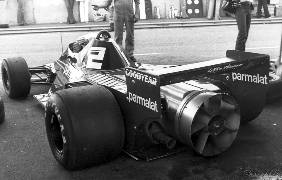 ジョン・ワトソンのブラバム BT46B(1978年、F1スウェーデンGP)《Photo by Bernard Cahier/Hulton Archive/ゲッティイメージズ》