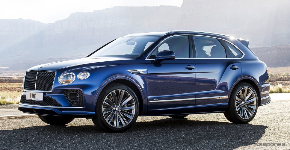 ベントレー・ベンテイガ・スピード 改良新型《photo by Bentley》