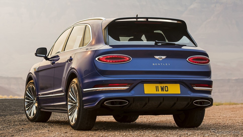 ベントレー・ベンテイガ・スピード 改良新型《photo by Bentley》