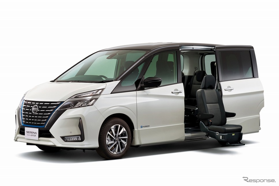 日産 セレナ e-POWER セカンドスライドアップシート《写真提供 日産自動車》