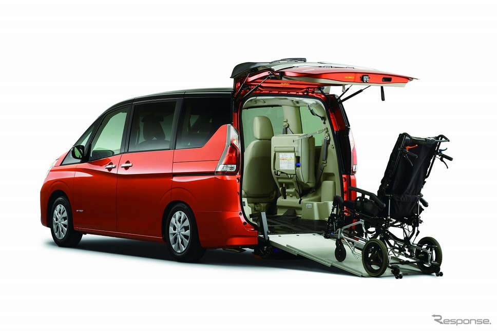 日産 セレナ チェアキャブ スロープタイプ《写真提供 日産自動車》