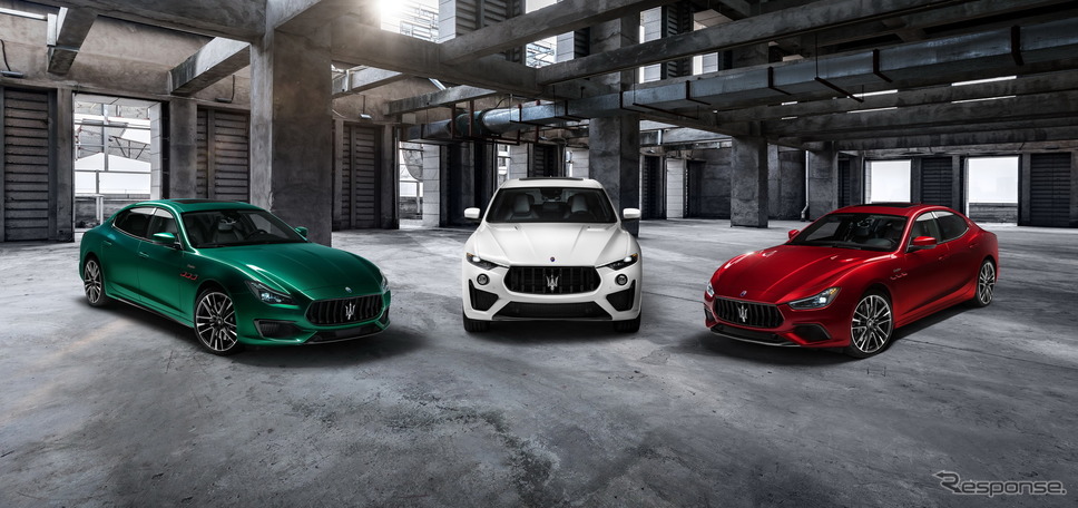 マセラティ・トロフェオの3モデル《photo by Maserati》