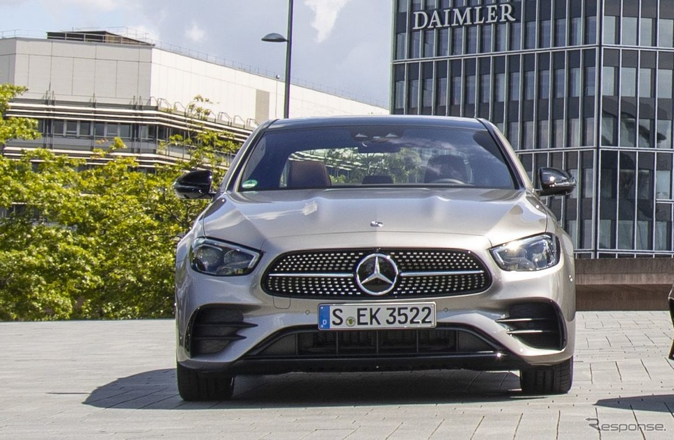 メルセデスベンツ Eクラス・セダン 改良新型のPHV「E 300 e 4MATIC」《photo by Mercedes-Benz》