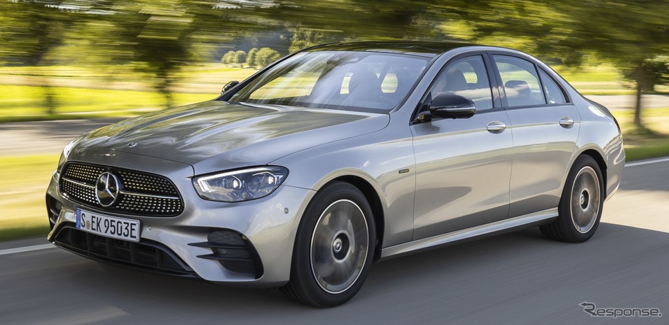 メルセデスベンツ Eクラス・セダン 改良新型のPHV「E 300 e 4MATIC」《photo by Mercedes-Benz》