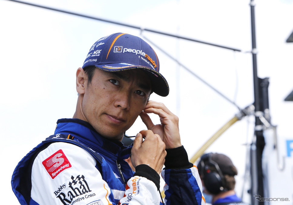 インディ500の予選における自己最高位を更新、3位となった#30 佐藤琢磨。《写真提供 INDYCAR》