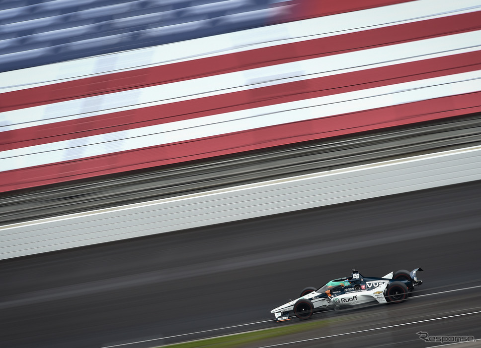#66 フェルナンド・アロンソは予選26位。《写真提供 INDYCAR》