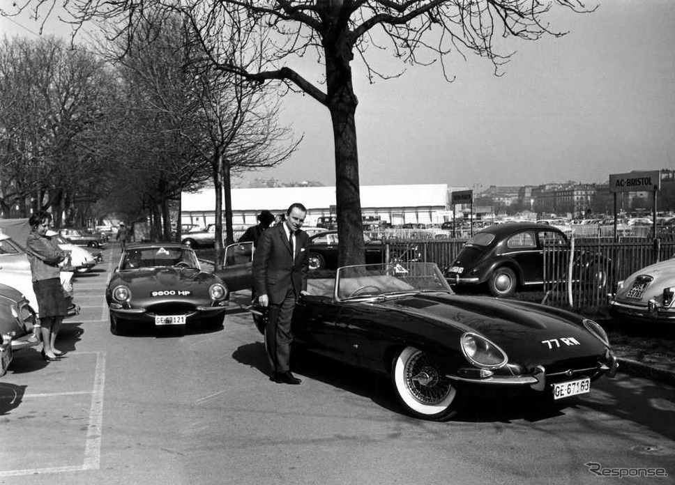 ジャガー Eタイプ(1961年)《photo by Jaguar Cars》