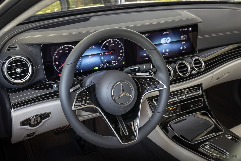 メルセデスベンツ Eクラス・ステーションワゴン 改良新型のPHV「E 300 de 4MATIC」《photo by Mercedes-Benz》