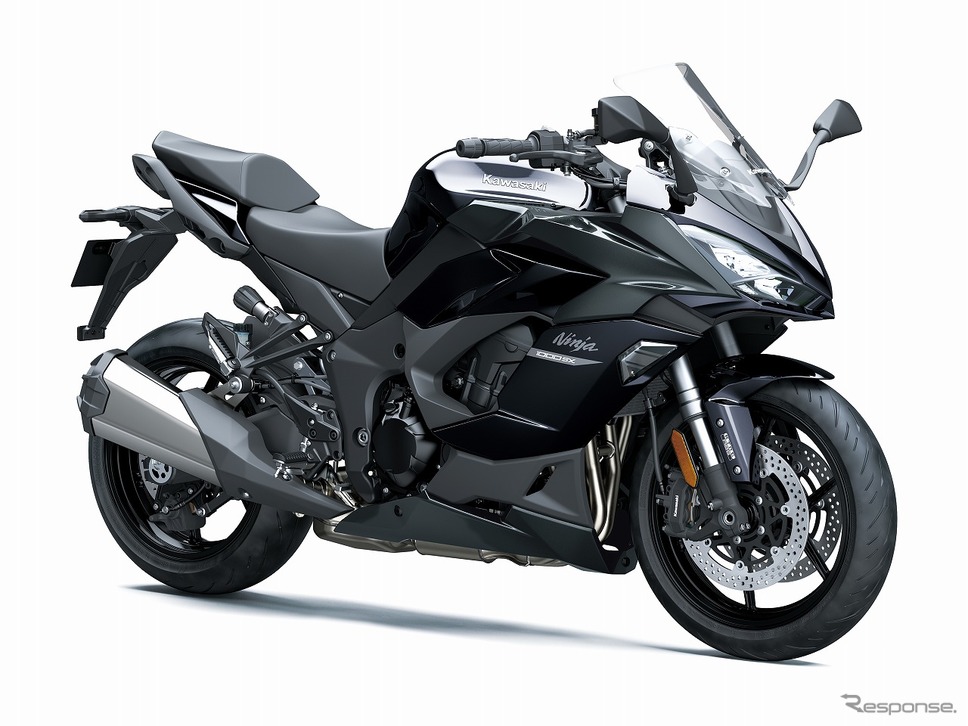 カワサキ Ninja 1000SX(メタリックカーボングレー×メタリックディアブロブラック)
